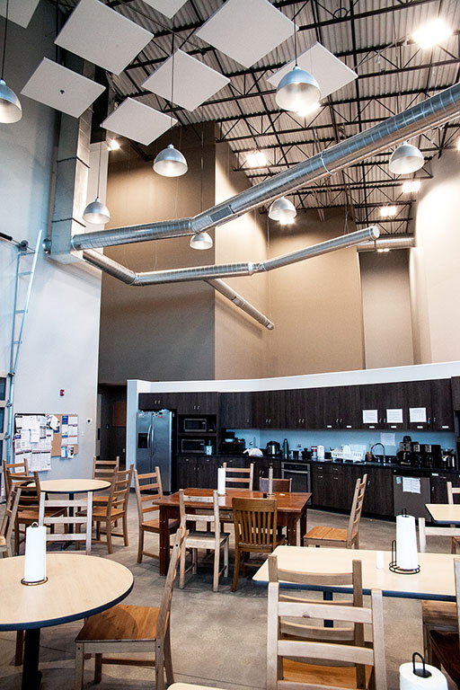 Sonex Geometric Clouds Cafeteria noise control